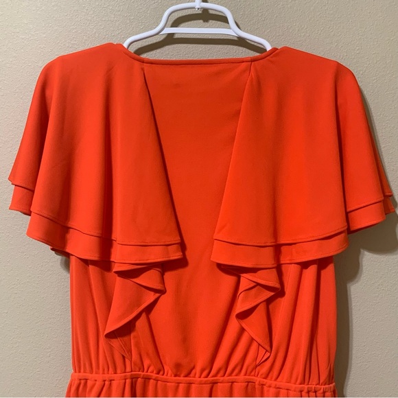 Lauren Ralph Lauren Women’s Ruffle-Trim Surplice Jersey Top-Size L NWT - Picture 5 of 9